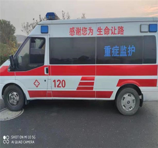 太湖救护车出租服务案例3
